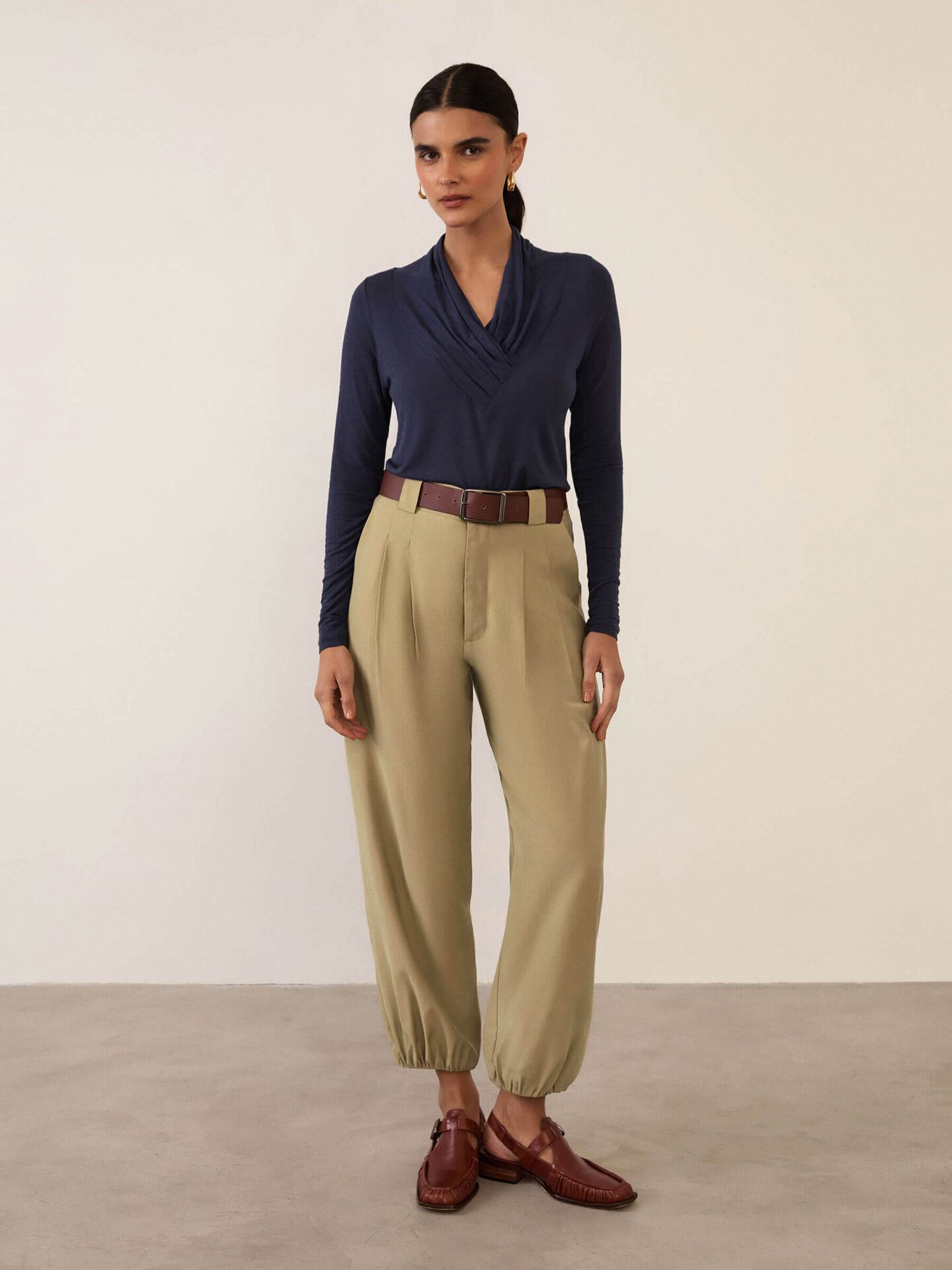 Calça Beira Khaki