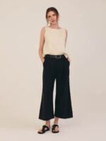 Calça Pantacourt Bel Preto