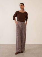 Calça Pantalona Mescla
