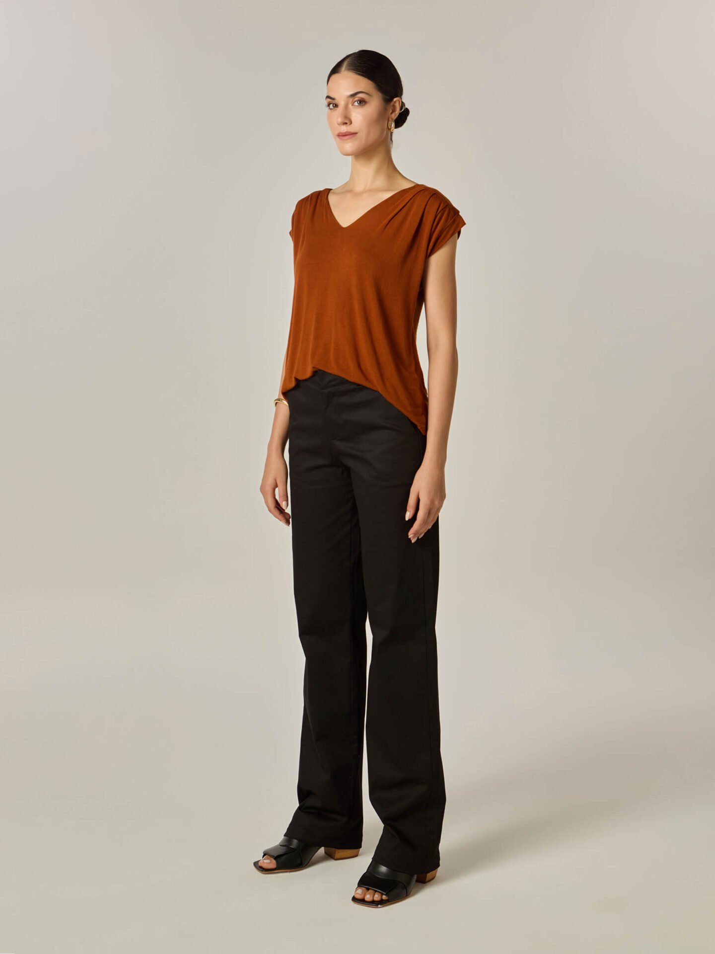 Calça Clássica Span Preto