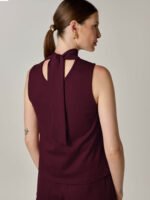 Regata Bis Viscose Sustentável Berinjela