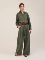 Calça Lyocell Verde