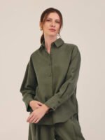 Camisa Lyocell Verde