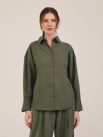 Camisa Lyocell Verde