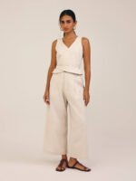 Calça Pantacourt Luxor Aveia