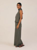 Calça Pantalona Bis Khaki