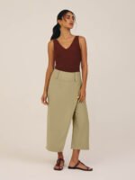 Regata Entalhe Marrom