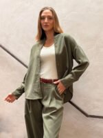 Camisa Lyocell Verde