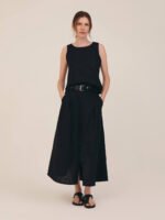 Saia Linha Luxor Rami Preto