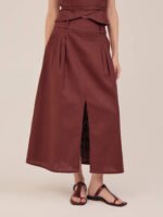 Saia Linha Luxor Marrom