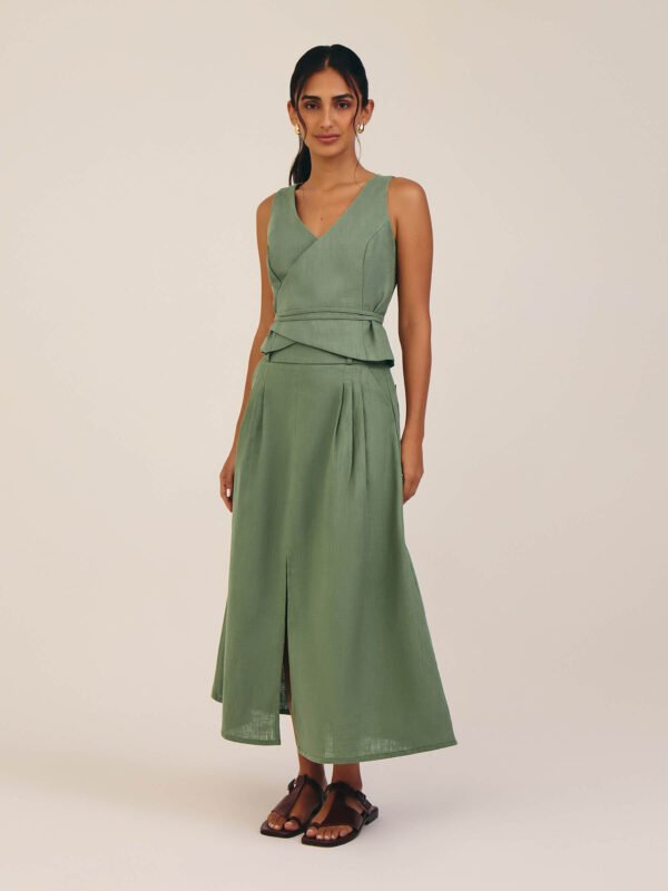 Saia Linha Luxor Verde