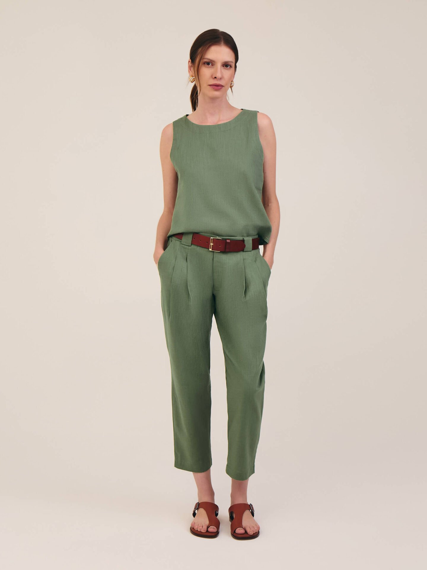 Calça Alfaiataria Luxor Verde