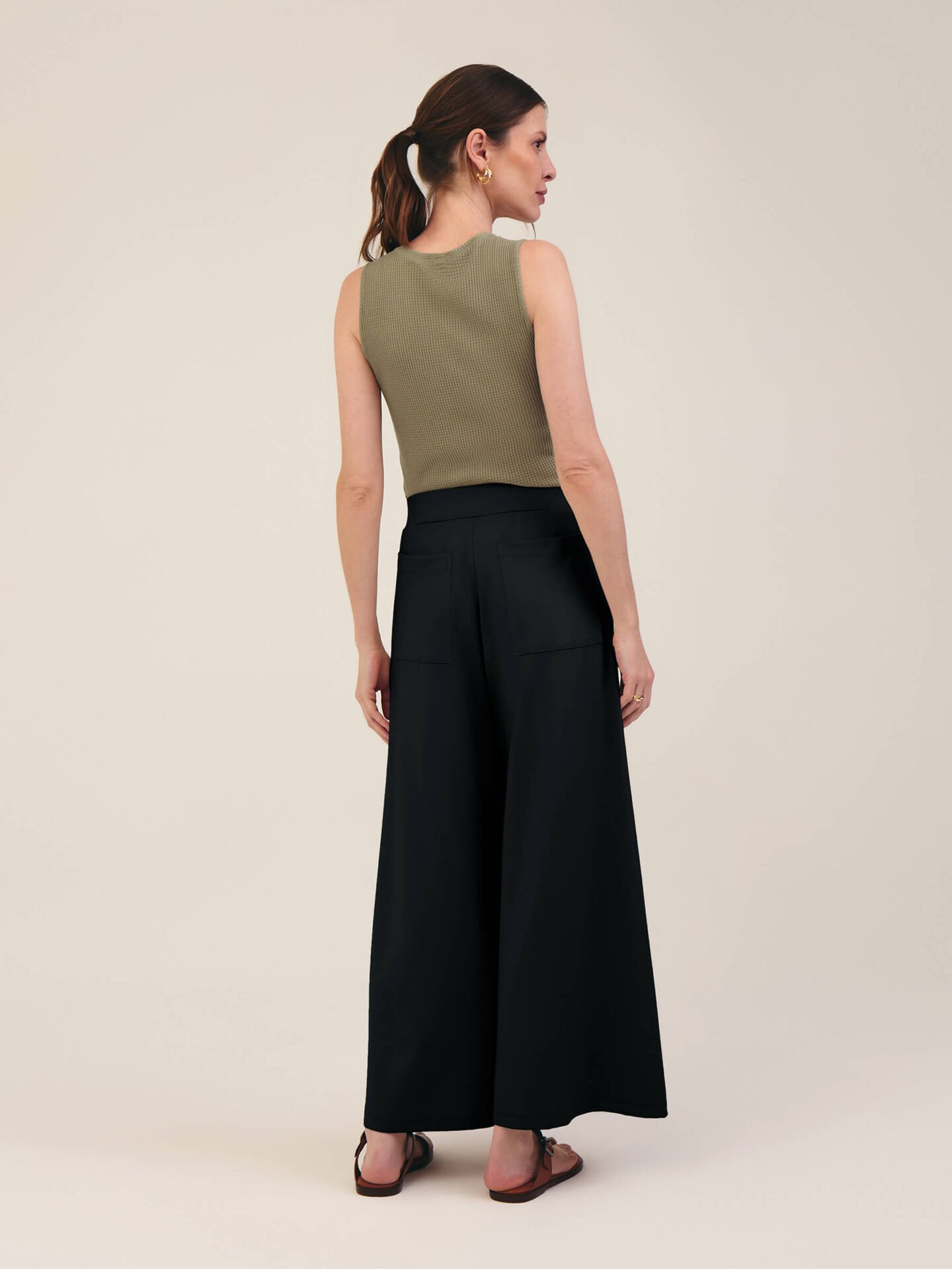 Calça Pantalona Bis Preto