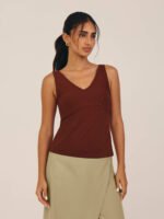 Regata Entalhe Marrom