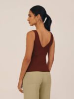 Regata Entalhe Marrom