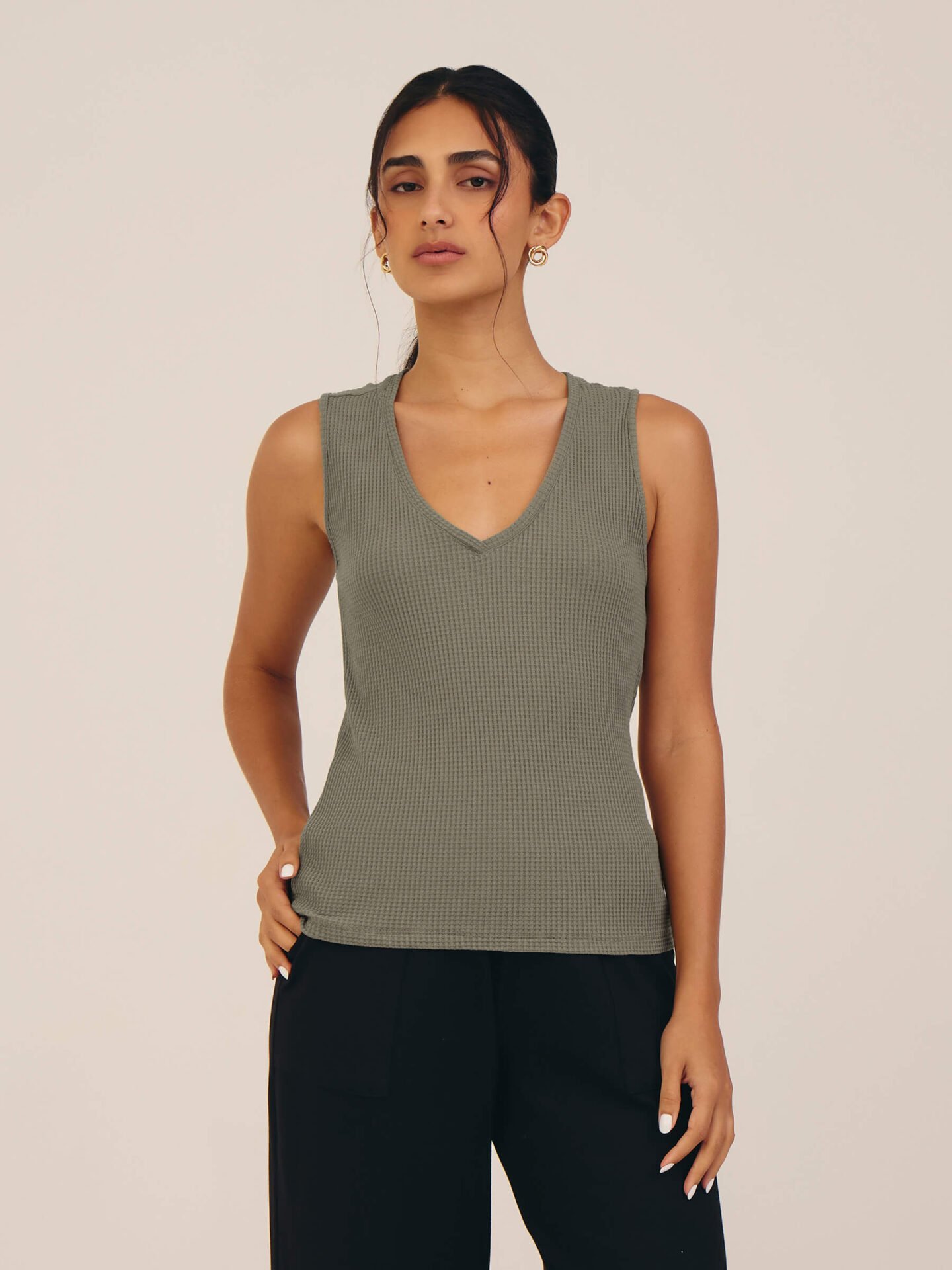 Regata V Sustentável Khaki Escuro