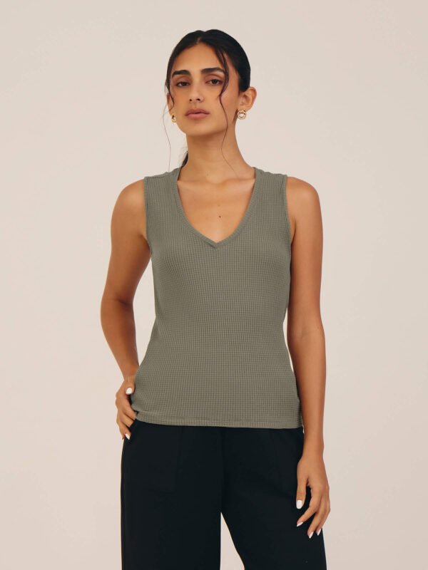 Regata V Sustentável Khaki Escuro