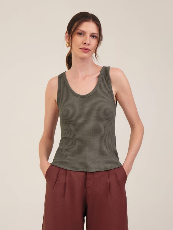 Regata Volei Khaki Escuro