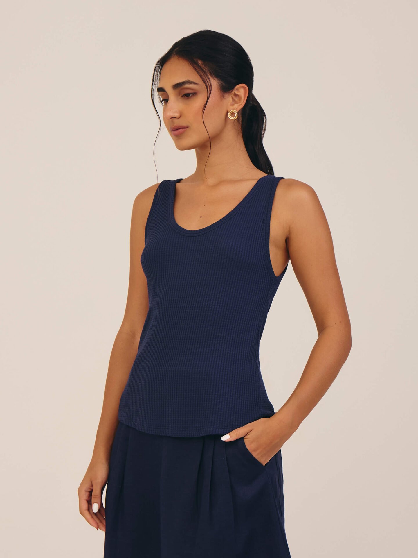 Regata Volei Azul Marinho