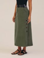 Saia Beira Lyocell Verde