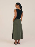 Saia Beira Lyocell Verde