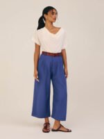 Calça Pantacourt Bel Azul