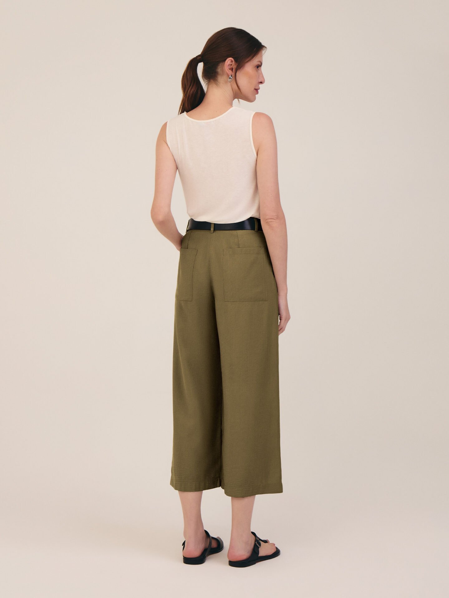 Calça Pantacourt Bel Verde